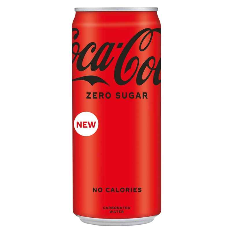 Coca-Cola Zero Sugar Soft Drink Can | Fizzy & Refreshing
